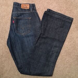 Levi's Women's Dark Blue Boot Cut Jeans